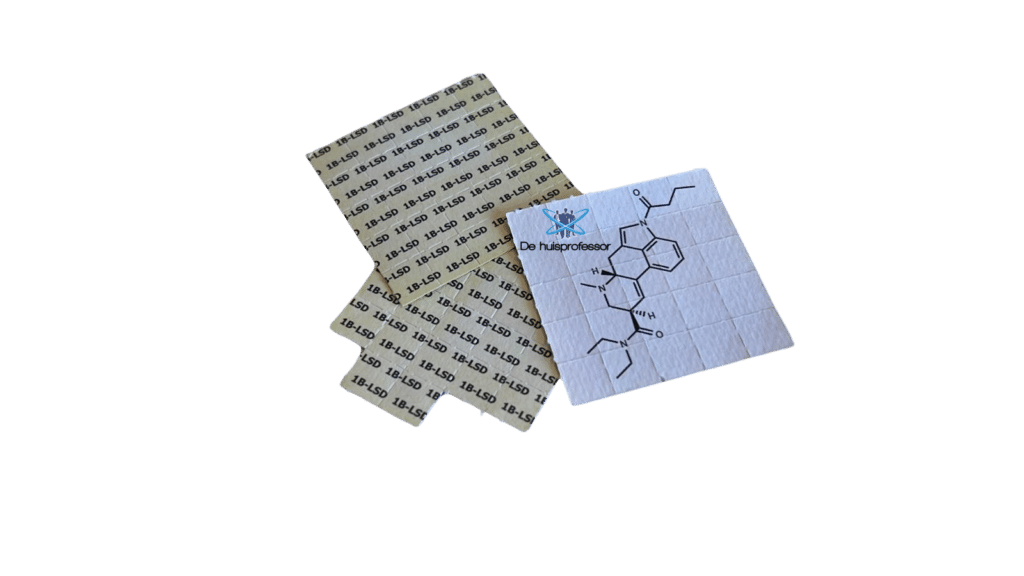 1B-LSD 125mcg Blotters - Huisprofessor