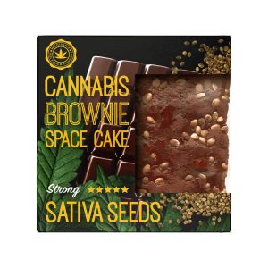 Cannabis Brownie Space Cake - Sativa Seeds