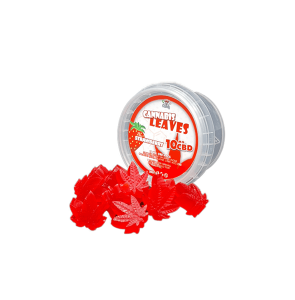 CBD Cannabis Leaves Strawberry 10mg