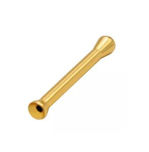 Aluminium snuifbuisje goud
