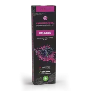 Cannablast Relaxed Blackberry Kush vape - 1ml